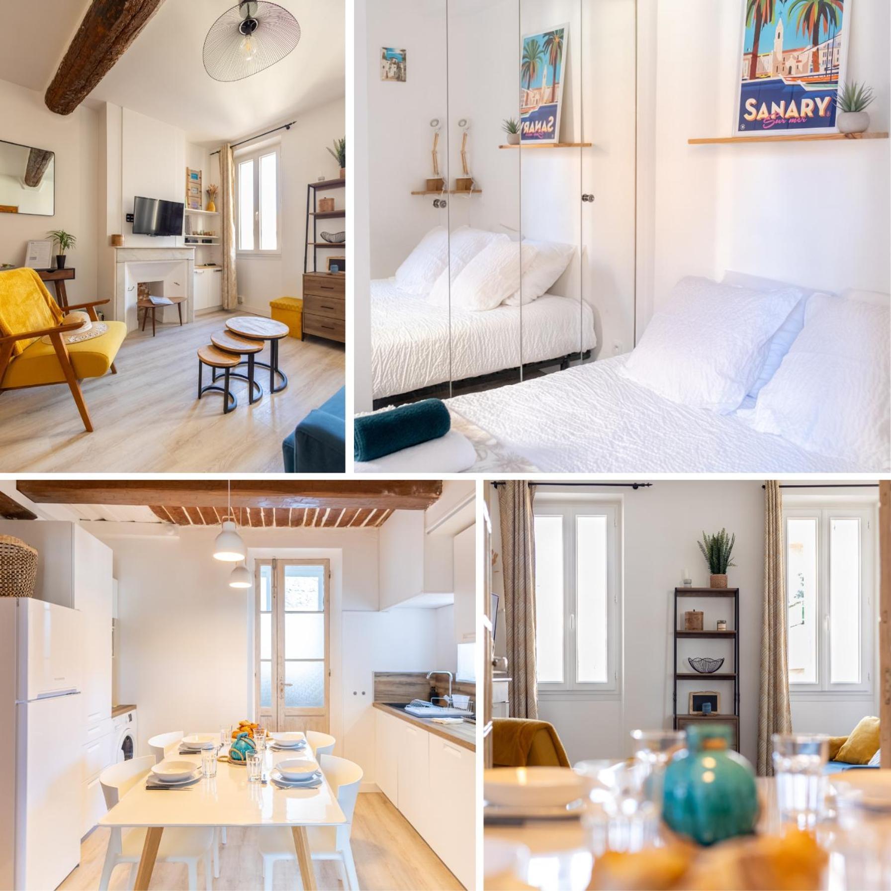 Appartement Escapade Au Coeur De Sanary Extérieur photo